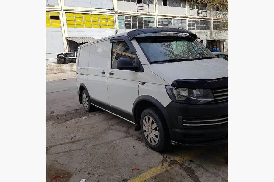 Volkswagen T5 Caravelle 2004–2010 Moldingus un spārnu arku uzliku komplekts (11 detaļas) 1 durvis, īsā bāze Foto 3
