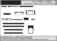 Audi A4 B5 1994–2001 Akcija! Paneļa apdares uzlikas koka imitācijā (1999-2001) foto 1