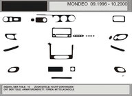 Ford Mondeo 1996–2001 Paneļa apdares uzlikas (koka imitācija 1996-2001) foto 1