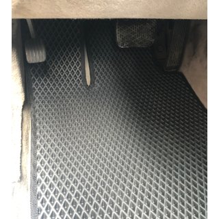 EVA auto paklājiņi (Short, Melni) foto 1