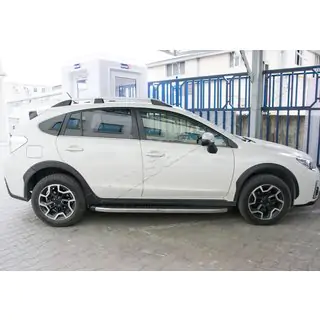 OmsaLine Elegance jumta reliņi (2 gab., pelēki) Subaru XV 2011–2017 foto 1
