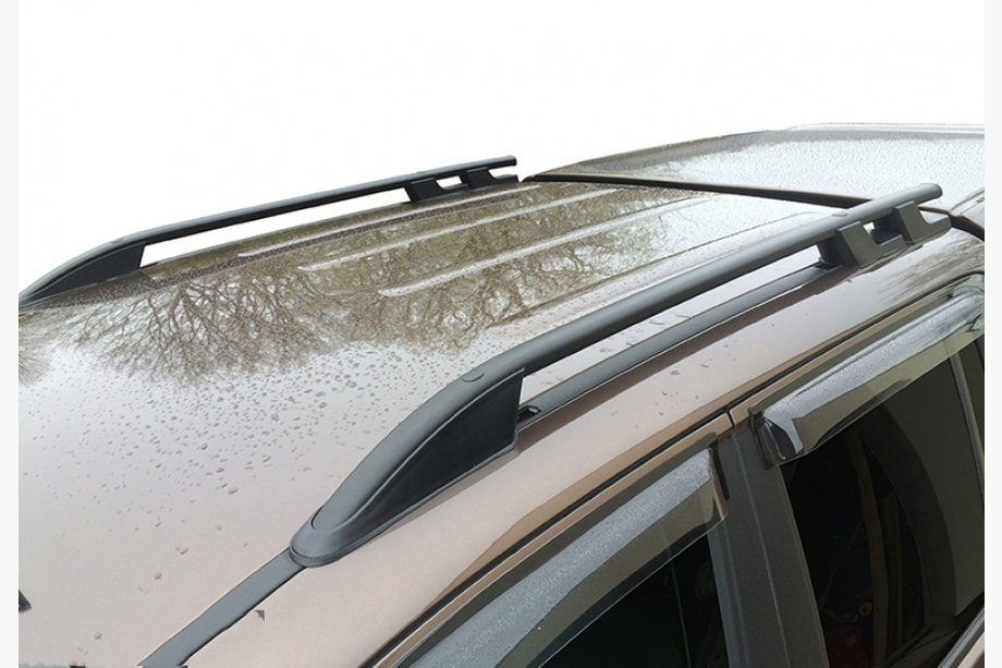Volkswagen Amarok 2010–2022 Jumta reliņi OmsaLine Sport (2 gab., melni) Foto 6