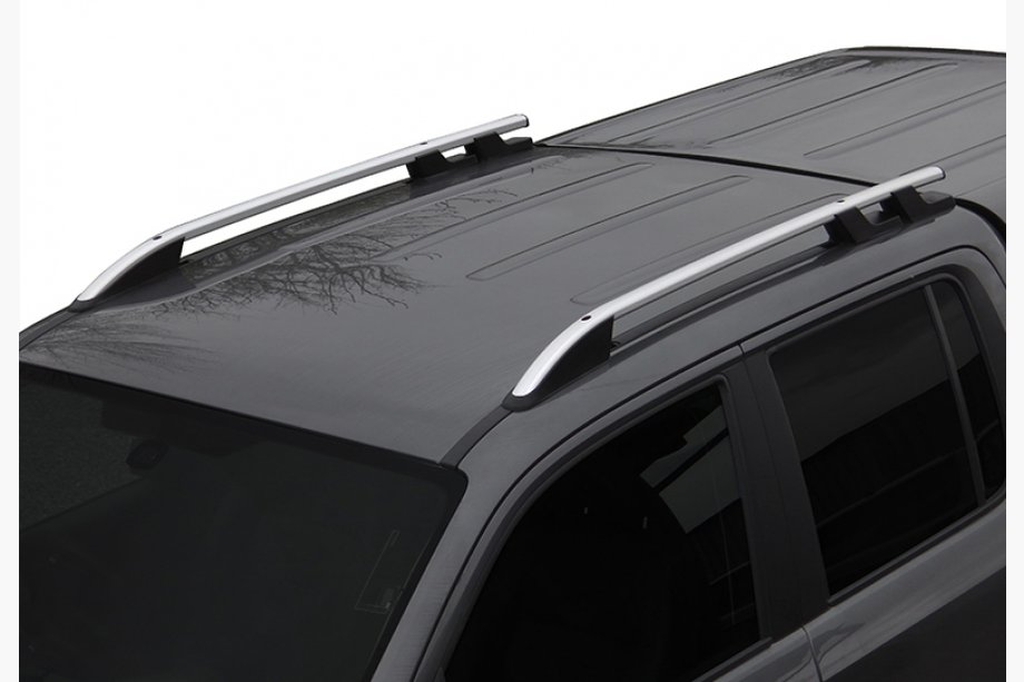 Volkswagen Amarok 2010–2022 Jumta reliņi OmsaLine Sport (2 gab., pelēki) Foto 1