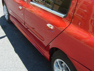 Renault Symbol 2008–2013 Sānu sliekšņi (krāsošanai) foto 1