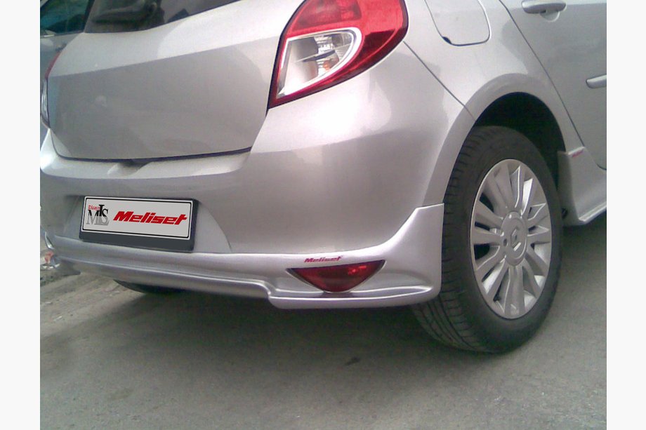 Renault Clio III 2005–2012 Aizmugurējā bampera uzlika V2 (krāsošanai) Image