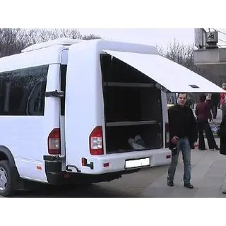 Jumta bagāžnieks Mercedes Sprinter W901/902/903/904/905 1995–2006 foto 2