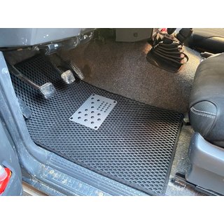 EVA auto paklājiņi (melni) foto 1