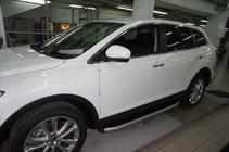 Mazda CX-9 2007–2016 Sānu sliekšņi Fullmond (2 gab., alumīnija) foto 5