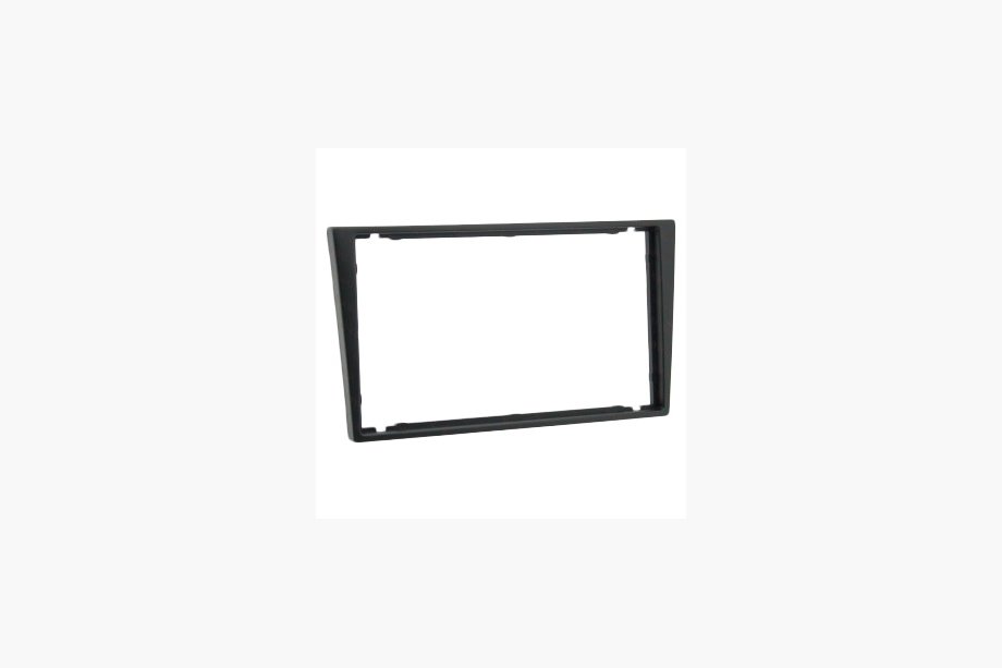 Opel Corsa C 2000–2006 2DIN pārejas rāmis (melns) Image