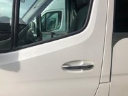 Mercedes Sprinter W907/W910 2018– Durvju rokturu uzlikas (nerūsējošais tērauds) 5 gab., OmsaLine – itāļu nerūsējošais tērauds foto 1