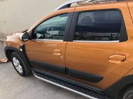 Renault Duster 2018–2024 Logu apakšējās līstes (4 gab., nerūsējošais tērauds) OmsaLine – itāļu nerūsējošais tērauds foto 1