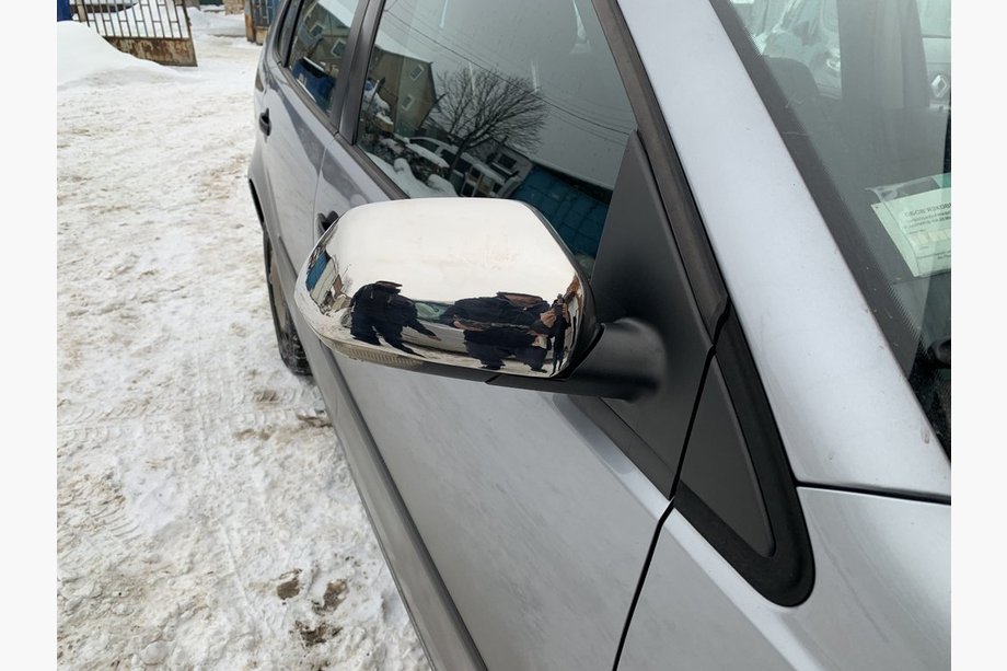 Volkswagen Polo 2001–2009 Nerūsējošā tērauda spoguļu uzlikas Image