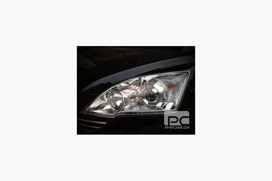 Honda CRV 2007–2011 Hromētas lukturu uzlikas (2 gab., plastmasa) Image