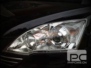 Honda CRV 2007–2011 Hromētas lukturu uzlikas (2 gab., plastmasa) foto 1