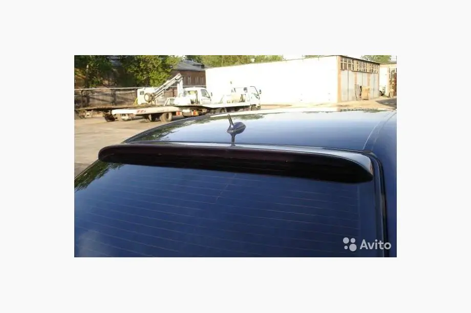 Mercedes E-class W210 1995–2002 Aizmugurējā loga spoilers (krāsošanai) Image
