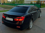 Toyota Camry 2011–2017 Spoileris ar izvirzījumu (krāsošanai) foto 2