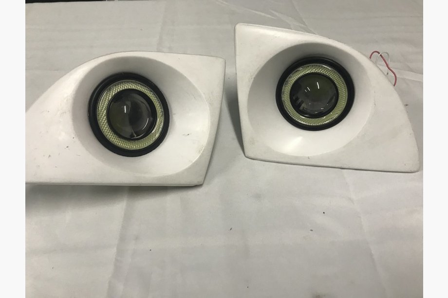 Mercedes Sprinter W901/902/903/904/905 1995–2006 LED miglas lukturi ar lēcu (2 gab., krāsošanai) Image