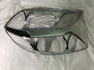 Toyota Corolla 2007–2013 Hromētas priekšējo lukturu uzlikas (2 gab., plastmasa) foto 1