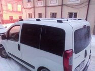 Fiat Fiorino/Qubo 2008–2024 Jumta reliņi Skyport Grey V2 foto 2