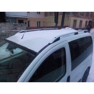 Jumta reliņi Skyport Grey V2 Citroen Nemo 2007–2017 foto 2