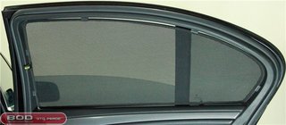 BMW 5. sērija E60/E61 2003–2010 Saules aizsarg aizkari (3 gab., ieliekami) foto 1
