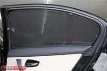 BMW 3. sērija E90/E91 2005–2011 Saules aizsarg aizkari (3 gab., ieliekami) foto 1
