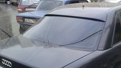 Audi A6 C4 1994–1997 Aizmugurējā stikla spoilers (stiklašķiedra, krāsošanai) foto 1