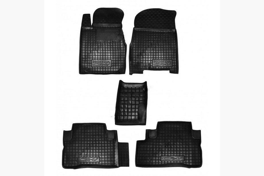 Honda CRV 2007–2011 Gumijas paklājiņi ar augstu malu (Autogumm) Image
