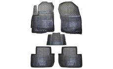 Mitsubishi Outlander 2006–2012 Gumijas salona paklājiņi ar augstu apmali XL (Autogumm) foto 1