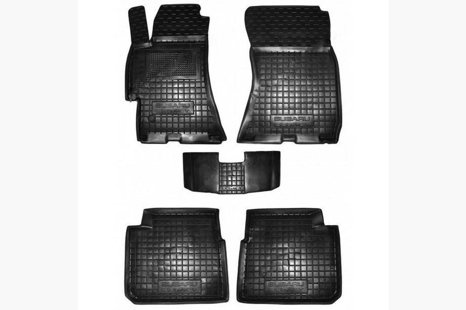 Subaru Outback 2005–2009 Gumijas paklājiņi ar augstu malu (Autogumm) Image