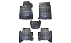 Toyota Land Cruiser Prado 120 2002–2009 Gumijas paklājiņi ar augstu malu (Autogumm) foto 1