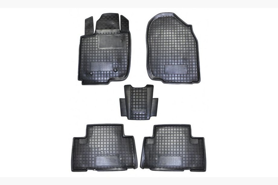 Toyota Rav 4 2006–2013 Gumijas paklājiņi ar augstu malu (Autogumm) Image