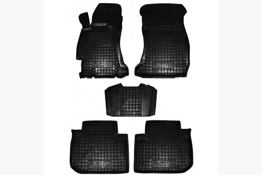 Subaru Forester 2013–2018 Gumijas paklājiņi ar augstu malu (Autogumm) Image
