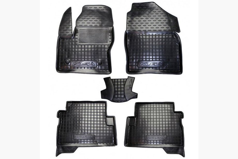 Ford Kuga/Escape 2013–2019 Gumijas paklājiņi ar augstu malu (Autogumm) Image