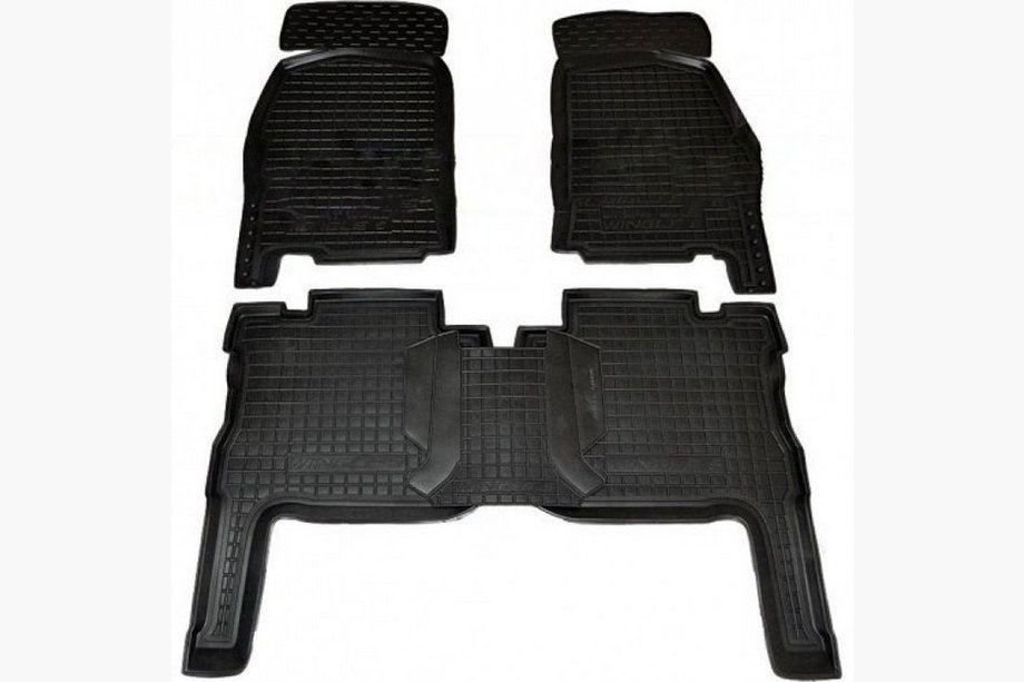 GreatWall Wingle 5 2006– Gumijas paklājiņi ar augstu malu (Autogumm) Image