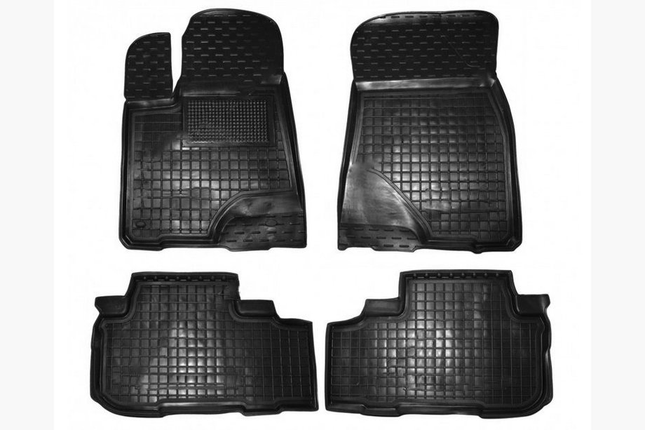 Toyota Highlander 2013–2019 Gumijas paklājiņi ar augstu malu (Autogumm) Image