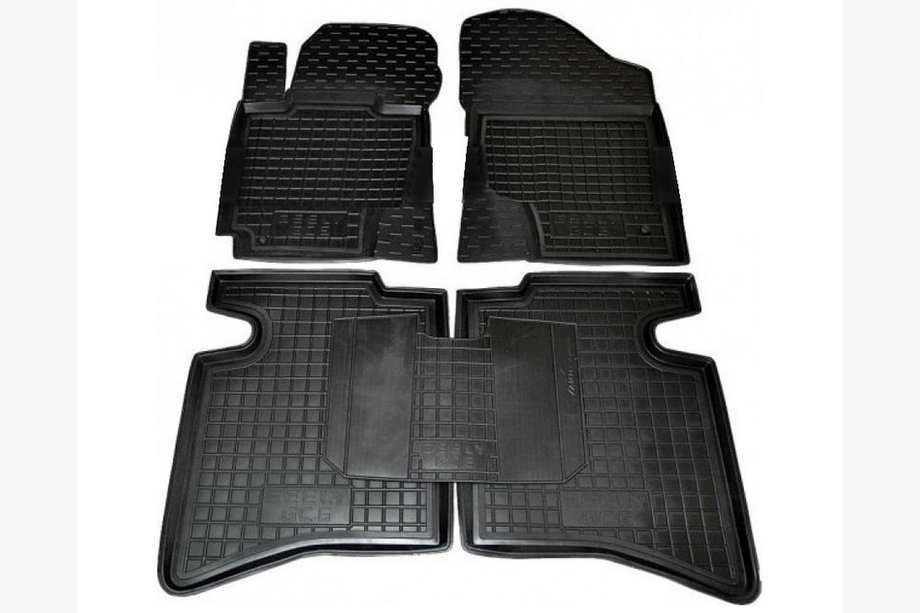 Geely GC-6 2014–2020 Gumijas salona paklājiņi ar paaugstinātu malu 2014+ (Autogumm) Image