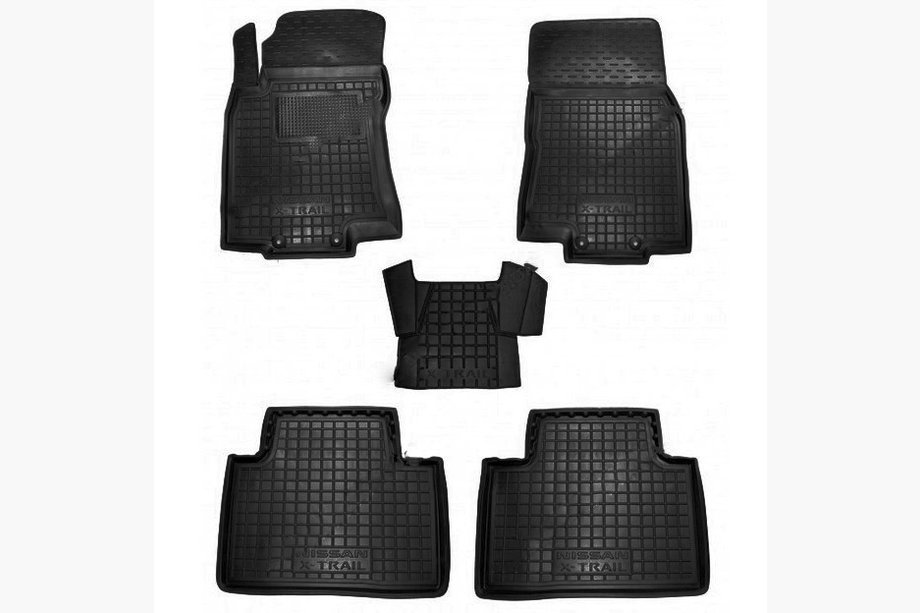 Nissan X-trail T32/Rogue 2014–2021 Gumijas paklājiņi ar augstu malu (Autogumm) Image