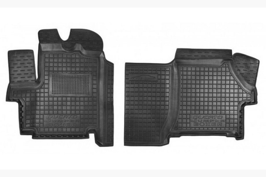 Fiat Ducato 2006–2025 Gumijas paklājiņi ar augstu malu (Autogumm) Image