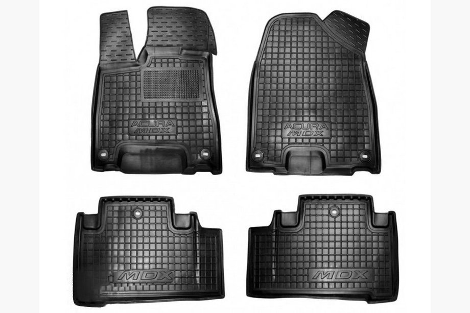 Acura MDX 2013–2020 Gumijas paklājiņi ar augstu malu (Autogumm) Image