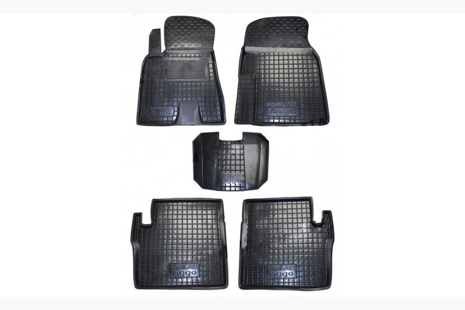 Toyota Rav 4 2001–2005 Gumijas paklājiņi ar augstu malu (Autogumm) Image