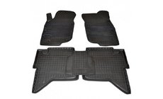 Toyota Hilux 2006–2015 Gumijas paklājiņi ar augstu malu (Autogumm) foto 1