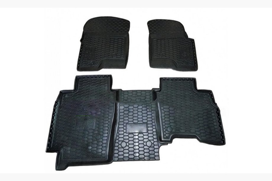 Ford F-150 2014–2021 Gumijas salona paklājiņi ar paaugstinātu malu 2004-2008, 5 sēdvietas (Autogumm) Image