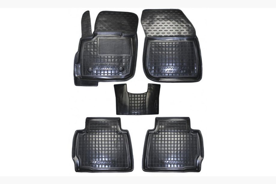 Ford Fusion 2002–2012 Gumijas salona paklājiņi ar malu USA 2015+ (Autogumm) Image
