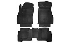 Fiat Fiorino/Qubo 2008–2024 Gumijas paklājiņi ar augstu malu (Autogumm) foto 1