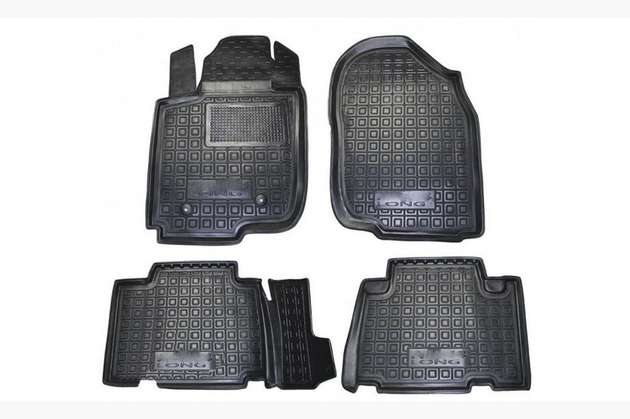 Toyota Rav 4 2006–2013 Gumijas salona paklājiņi ar augsto malu LONG (Autogumm) Image