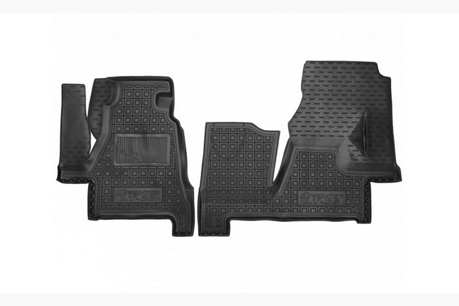 Volkswagen LT 1995–2006 Gumijas paklājiņi ar augstu malu (Autogumm) Image