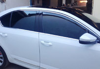 Skoda Octavia III A7 2013–2019 Pilns logu apmaļu komplekts (10 gab., nerūsējošais tērauds) foto 2