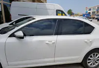 Skoda Octavia III A7 2013–2019 Logu apmales (6 gab., nerūsējošais tērauds) foto 1