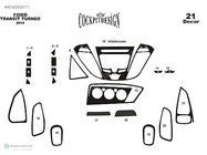 Ford Custom 2013–2022 Paneļa uzlikas Alumīnijs foto 3